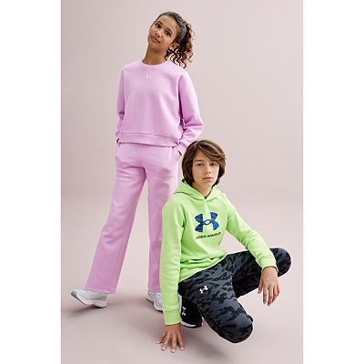 Under armour girls fleece pants sales
