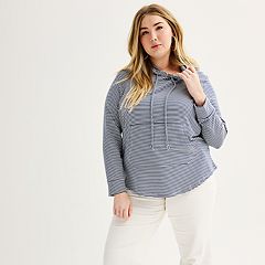 Kohls plus size online sweatshirts