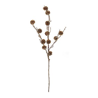 Pine Cone Twig Spray (set Of 2)