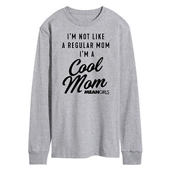 Men's Mean Girls Cool Mom Long Sleeve Graphic Tee