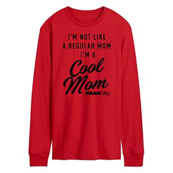 Men's Mean Girls Cool Mom Long Sleeve Graphic Tee