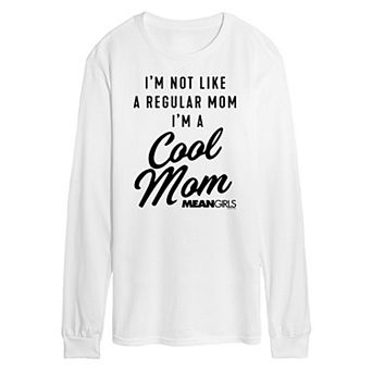 Men's Mean Girls Cool Mom Long Sleeve Graphic Tee