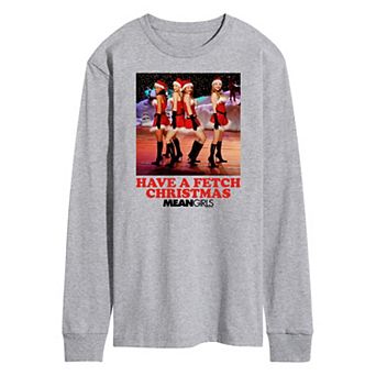 Men's Mean Girls Santa Long Sleeve Graphic Tee