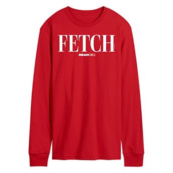 Men's Mean Girls Fetch Long Sleeve Graphic Tee