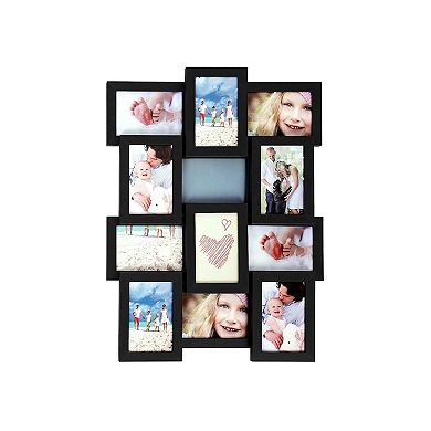 Picture Frames For 12 Photos In Collage Multiple Photos Glass Front
