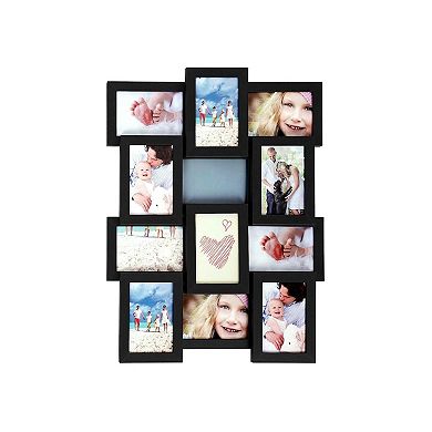 Picture Frames for 12 Photos in 4x6 Collage Multiple Photos Glass Front