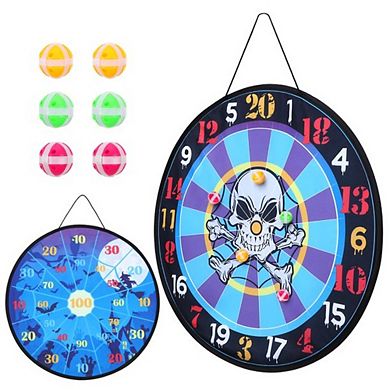 Family Party Game Night Dartboard Game Set