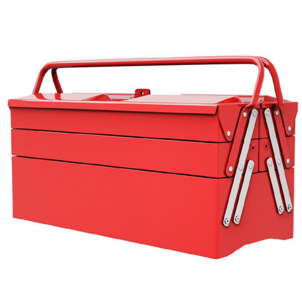 Stalwart 52 Customizable Compartment 3 in 1 Tool Box Organizer