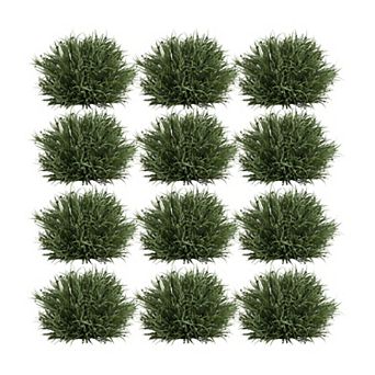 Spring Grass Half Orb (set Of 12)