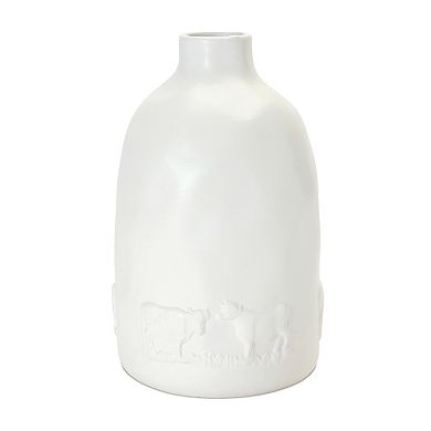 Ceramic Farm Animal Vase (Set Of 2)