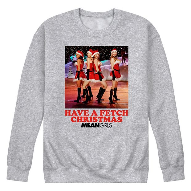 Men's Mean Girls Santa Fleece Sweatshirt