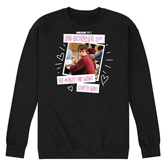 Men's Mean Girls October 3rd Fleece Sweatshirt
