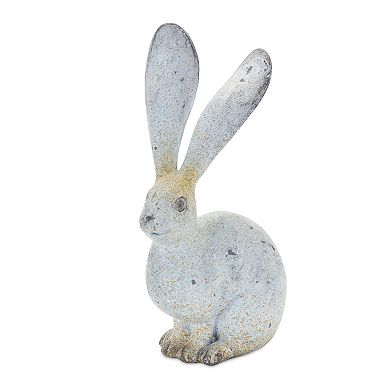 Weathered Stone Rabbit Statue (set of 4)