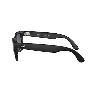 Ray-Ban Meta Smart Glasses Wayfarer 0RW4010 53mm Large Square Sunglasses