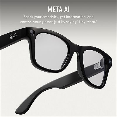 Ray-Ban Meta Smart Glasses Headliner 0RW4009 50mm Round