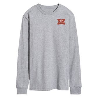 Men's Miller High Life 6 Pack Bottles Long Sleeve Graphic Tee