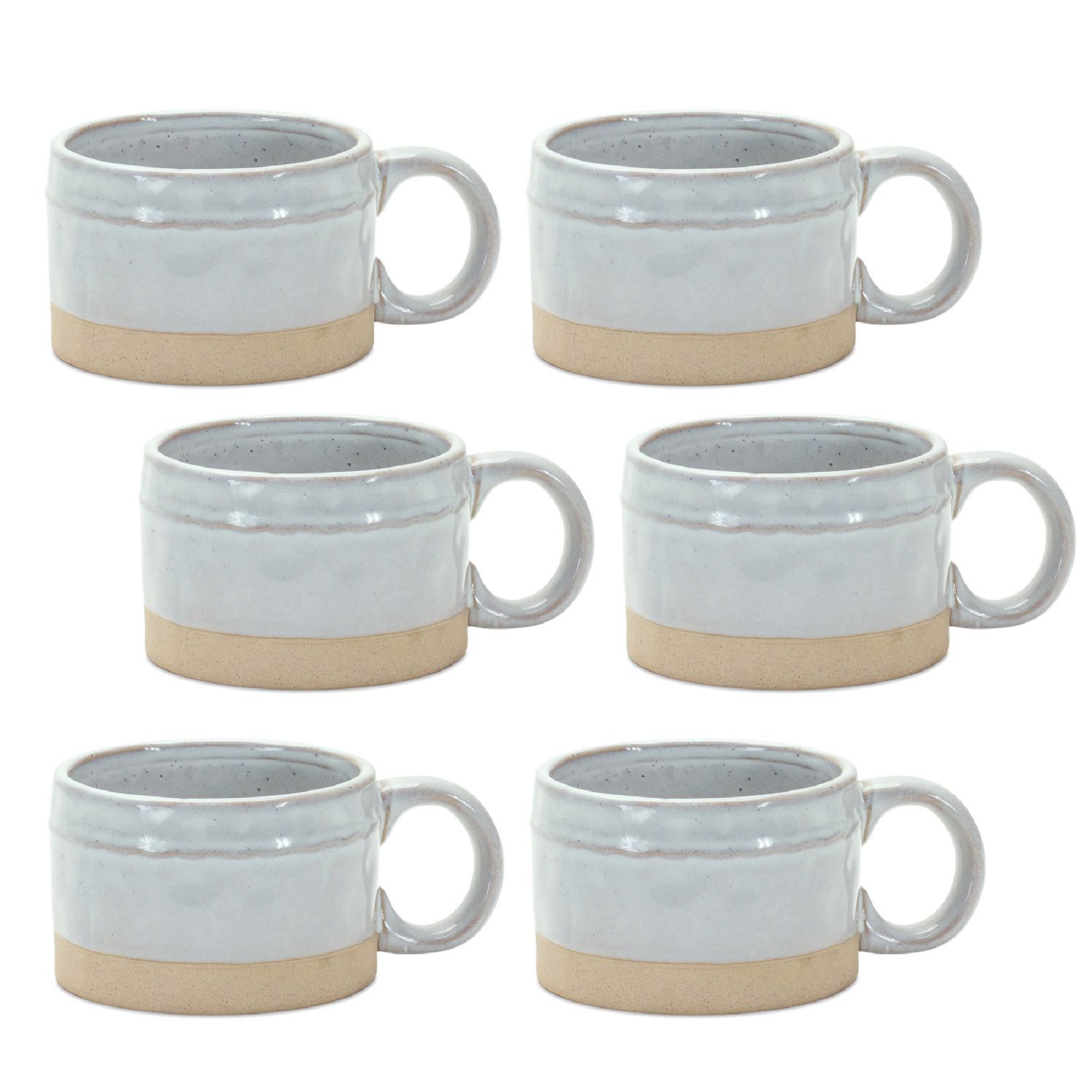 Cricut 10 oz. Stackable White Ceramic Mug Blank 4-ct