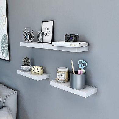 Floating Wall Shelf, Decorative Display Corner Invisible Bracket Support