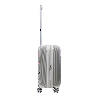 ful Hello Kitty Cute Stickers Hardside Carry-On Spinner Luggage