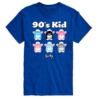 Men's Furby 90's Kid Graphic Tee by Hasbro
