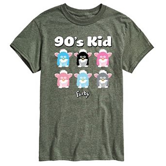 Men's Furby 90's Kid Graphic Tee by Hasbro
