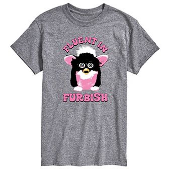 Men's Furby Fluent In Furbish Graphic Tee by Hasbro