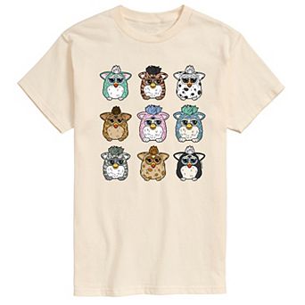 Men's Furby Grid Graphic Tee by Hasbro