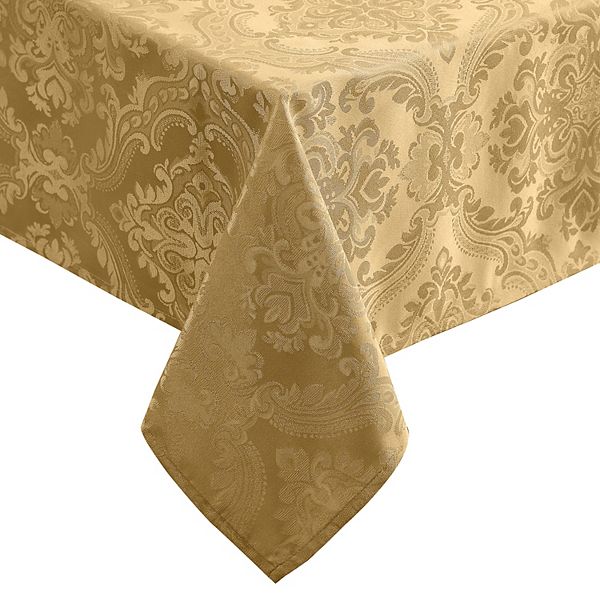 Elrene Home Fashions Caiden Elegance Mantel De Tela De Color Blanco