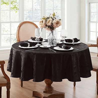 Elrene Home Fashions Caiden Elegance Damask Round Tablecloth