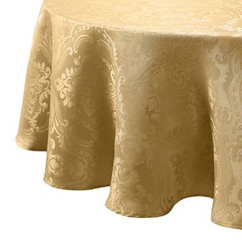 Elrene Home Fashions Caiden Elegance Damask Round Tablecloth