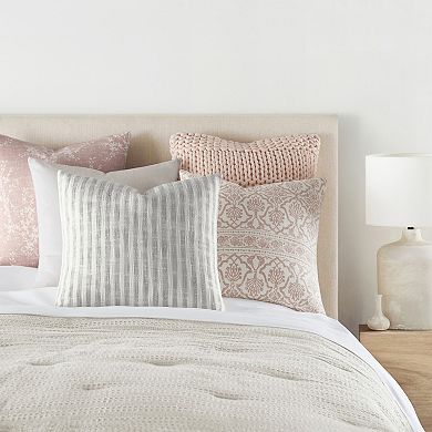 Urban Loft's 2-pack Cotton Slub Decor Throw Pillows In Antique Floral