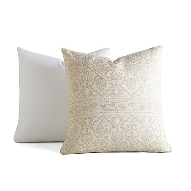 Urban Loft's 2-pack Cotton Slub Decor Throw Pillows In Antique Floral