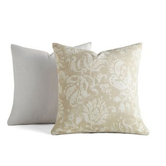 Urban Loft's 2-pack Cotton Slub Decor Throw Pillows In Antique Floral