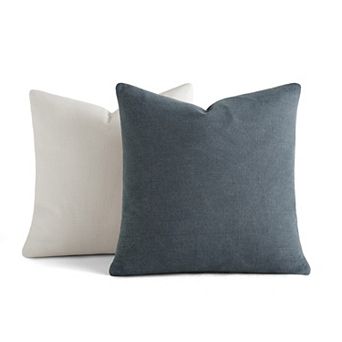 Urban Loft's 2-pack Cotton Slub Decor Throw Pillows In Antique Floral