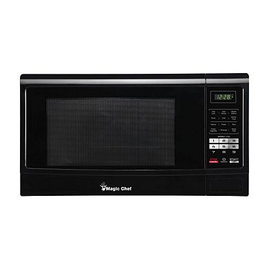 Magic Chef Countertop Microwave Oven With 6 Cook Modes & 11 Power Levels, Black