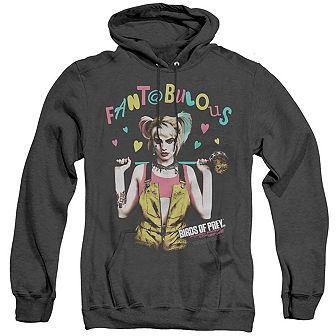 Birds Of Prey Fantabulous Adult Heather Hoodie