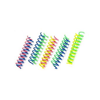 Spot Thin & Colorful Springs Cat Toy - 10 Pack