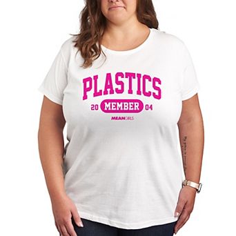 Plus Mean Girls Plastics Member Graphic Tee