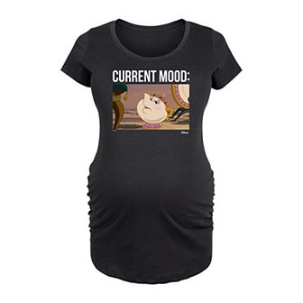 Disney's Beauty and the Beast Mrs. Potts Maternity Current Mood Graphic Tee