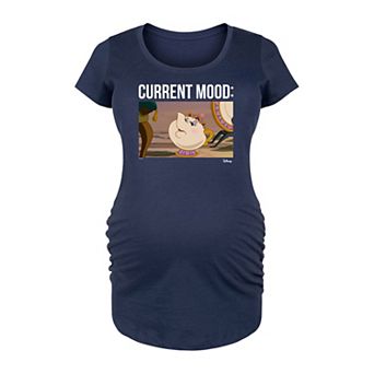 Disney's Beauty and the Beast Mrs. Potts Maternity Current Mood Graphic Tee