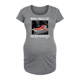 Disney Princess Ariel Maternity Bed To Myself Graphic Tee