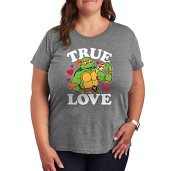 Plus Size Teenage Mutant Ninja Turtles True Love Graphic Tee