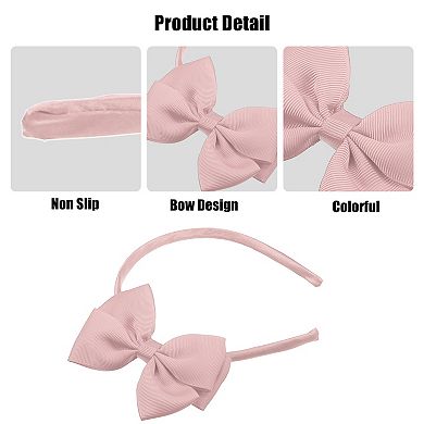 Bow Headband, Fashion Cute Polyester Hairband For Teenager