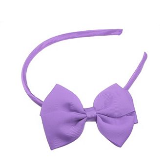 Bow Headband, Fashion Cute Polyester Hairband For Teenager