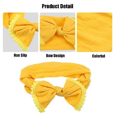 Bow Headband Fashion Cute Cotton Hair Band for Teenager 6.3 Inch