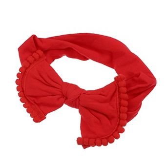 Bow Headband Fashion Cute Cotton Hair Band for Teenager 6.3 Inch