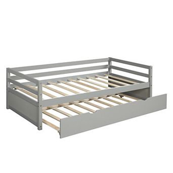 Merax Twin Size Daybed With Trundle