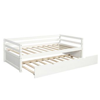 Merax Twin Size Daybed With Trundle