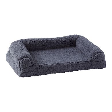 Happy Hounds Millie Sofa Style Sherpa Dog Bed