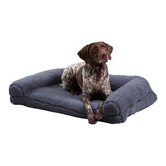 Happy Hounds Millie Sofa Style Sherpa Dog Bed